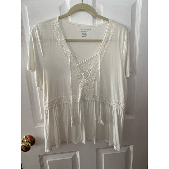 American Eagle Outfitters Tops - White blouse